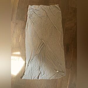 New York & Company Tan Maxi Pencil Skirt Resort Wear